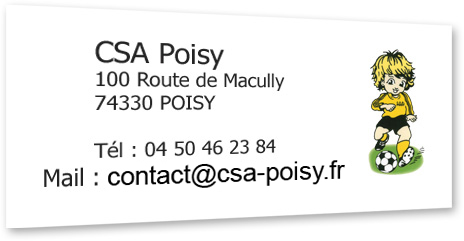 Adresse postal du CSAP